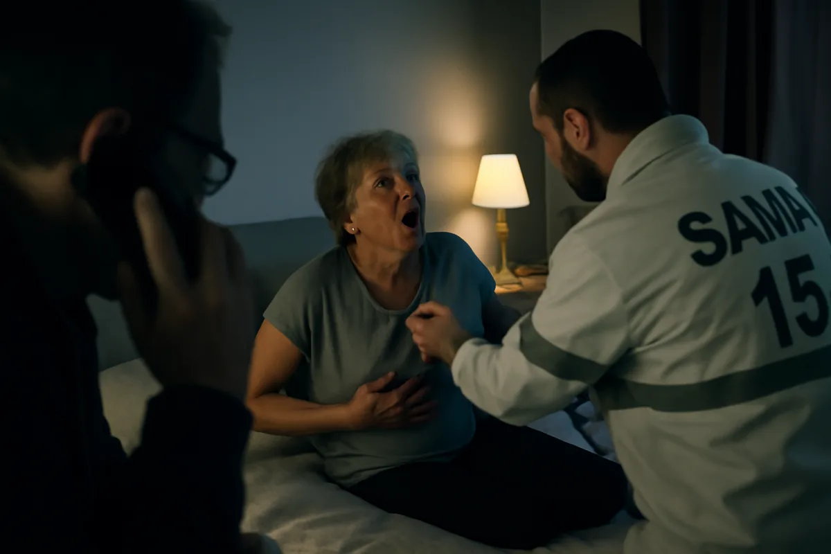 Qui dois‑je appeler en premier la nuit : le 15, le 116 117 ou SOS Médecins ? — Appeler le bon numéro change tout. Le 15 (SAMU) est réservé aux situations où le pronostic vital est engagé : détresse respiratoire, douleur